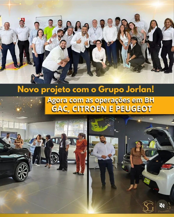 Consultoria automotiva ativada no Grupo Jorlan — showroom